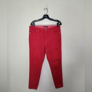 Women's Lauren Ralph Lauren Red Jeans Sz 12